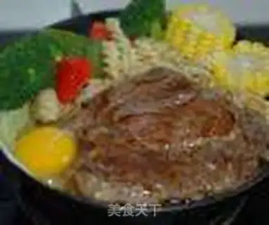 Make Black pepper, cold steak step 6