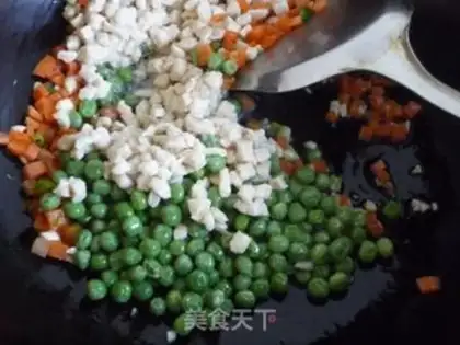 Make Sweet pea chicken step 8