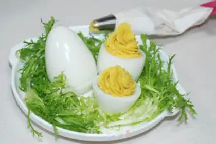 Make Milk goose yolk step 4