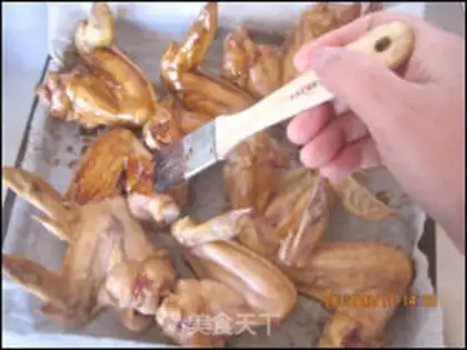 Make I bake chicken wings step 8