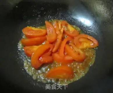 Make Tomato fried eggs step 6