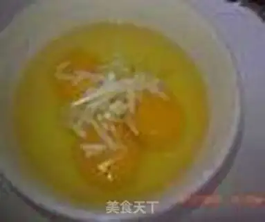 Make Crab fried eggs step 1