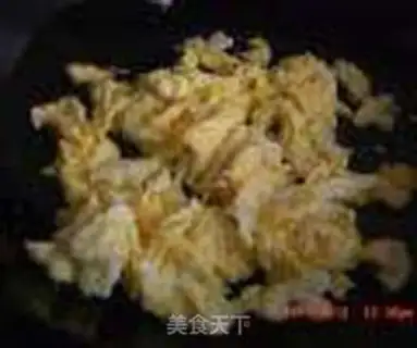 Make Crab fried eggs step 5