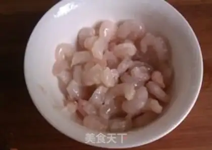 Make Gold shrimp fried rice step 1