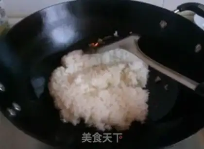 Make Gold shrimp fried rice step 6