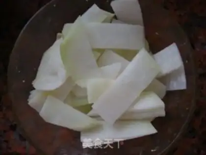 Make The broccoli makes meat step 3