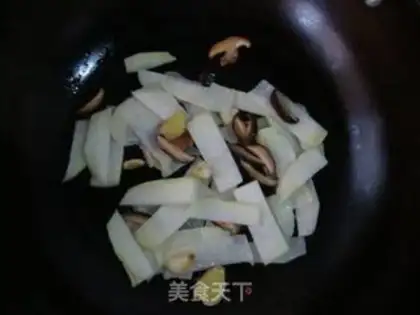 Make The broccoli makes meat step 5