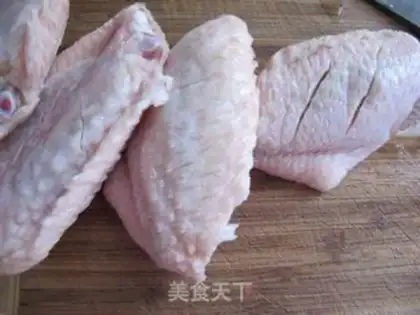 Make Pineapple chicken wings step 1