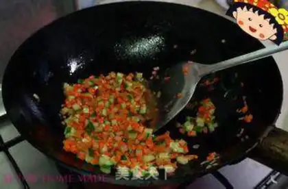 Make Pineapple rice step 5