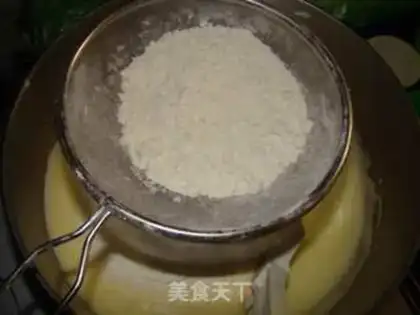Make Old chicken cake step 3