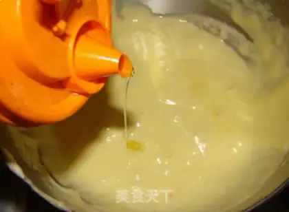 Make Old chicken cake step 4