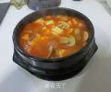 Make Korean tofu soup step 6