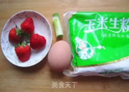 Make Strawberry omelet step 0