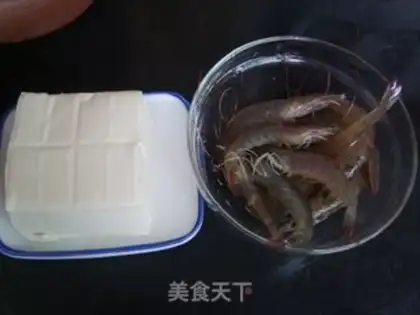 Make Shrimp tofu step 0