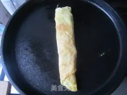 Make Strawberry omelet step 7