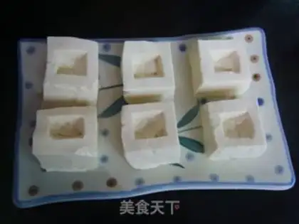 Make Shrimp tofu step 4