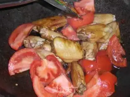 Make Tomato chicken wings step 4