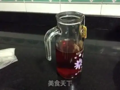 Make Iced lemon tea step 1