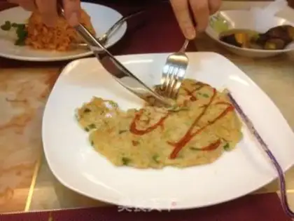 Make Potato omelet step 2