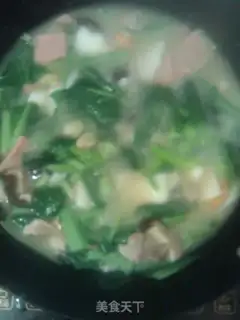Make Soup and white step 6