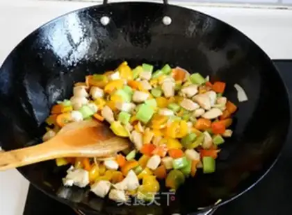 Make Pepper chicken step 8