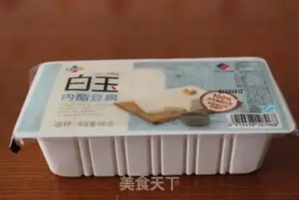 Make The fragrance tofu step 1