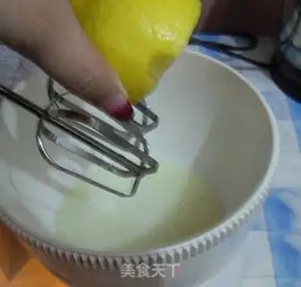 Make Cranberry angel cake step 1