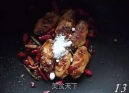 Make Hot chicken wings step 12