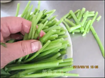 Make Garlic artery step 1