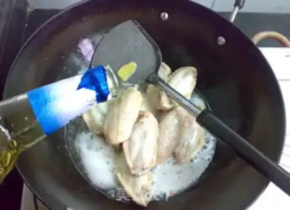 Make Beer with chicken wings step 4