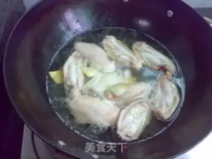 Make Beer with chicken wings step 5