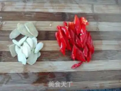 Make Sour radish, fried chicken step 2