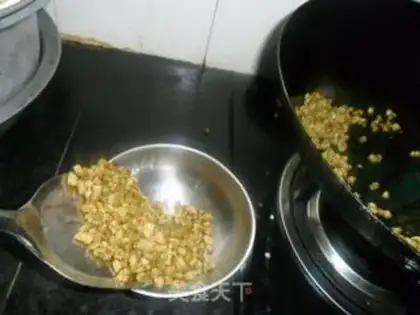 Make Sour bean fried meat step 4