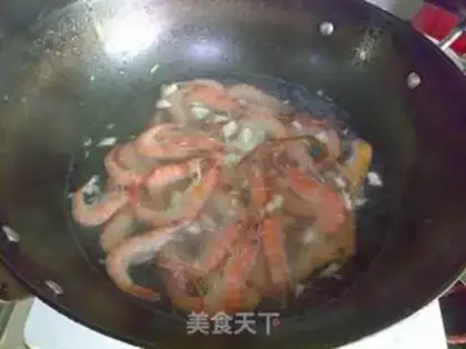Make Garlic shrimp step 5