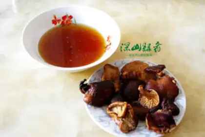 Make A rooster with mushrooms step 1