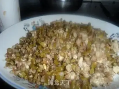 Make Sour bean fried meat step 7