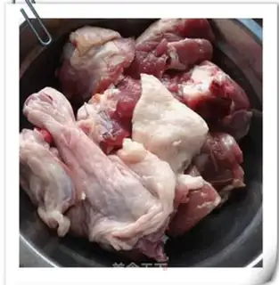 Make Chicken and duck legs step 1
