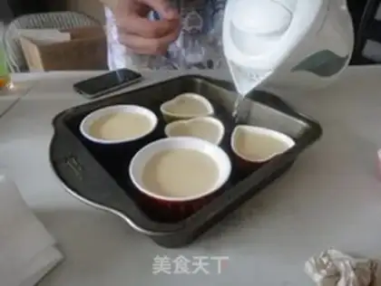 Make Caramel latte pudding step 12