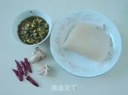 Make Pickles and pork peels step 0
