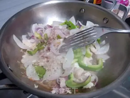 Make Black pepper chicken willow step 7