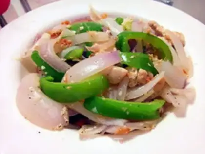 Make Black pepper chicken willow step 8