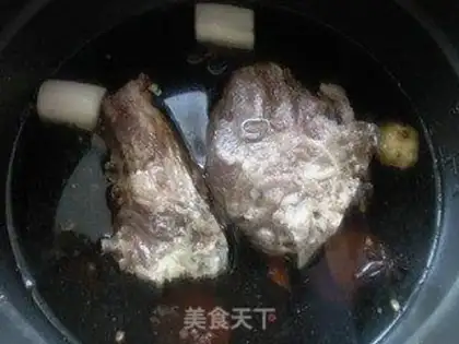 Make The bone soup is thin step 9