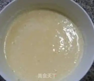 Make A milked eggcake step 4