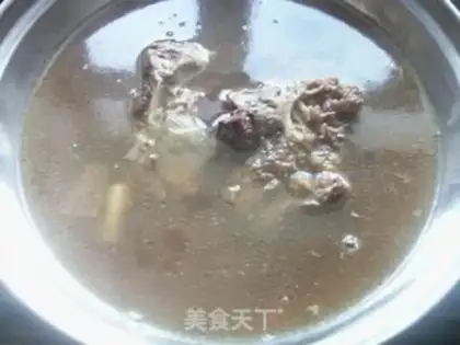 Make The bone soup is thin step 18