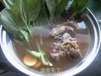 Make The bone soup is thin step 19