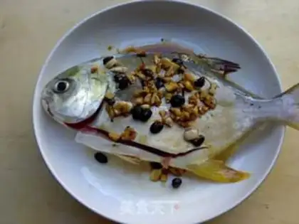 Make Skinned drums of steamed fish step 2