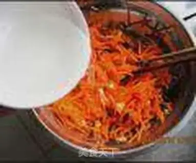 Make Carrot eggcake step 4