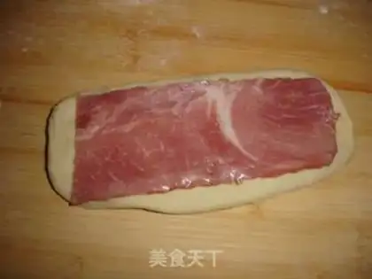 Make Bacon cheese rolls step 2