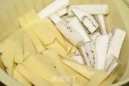 Make Chestnut potato cheese step 0