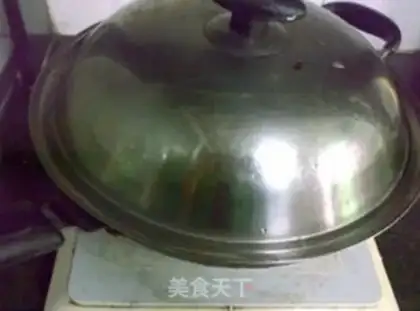 Make Skinned drums of steamed fish step 5
